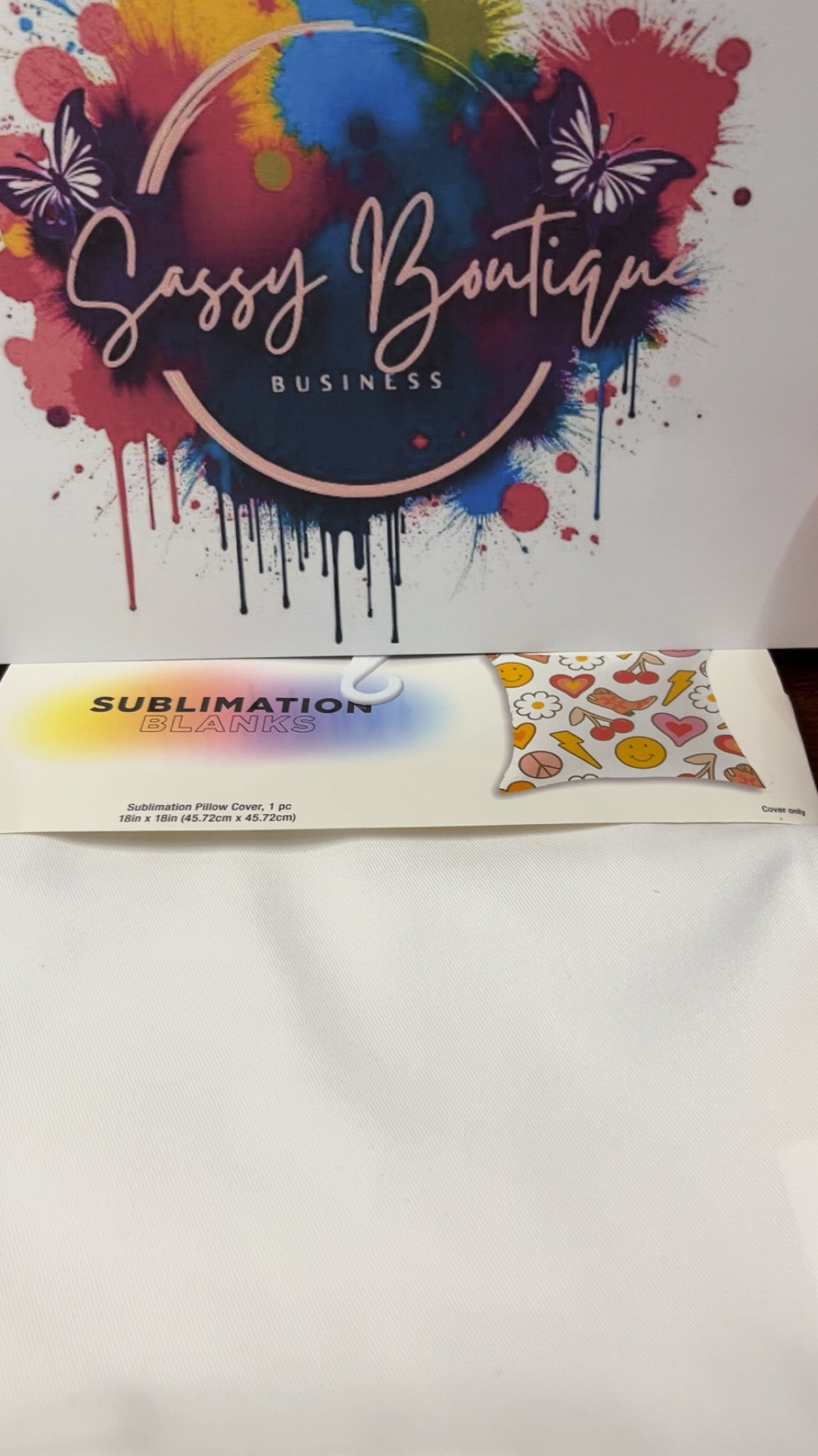 Sublimation Square, Singe pillowcase