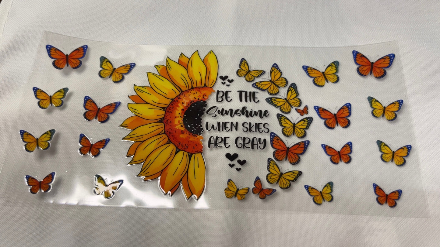 Sunflower&Butterfly Wrap
