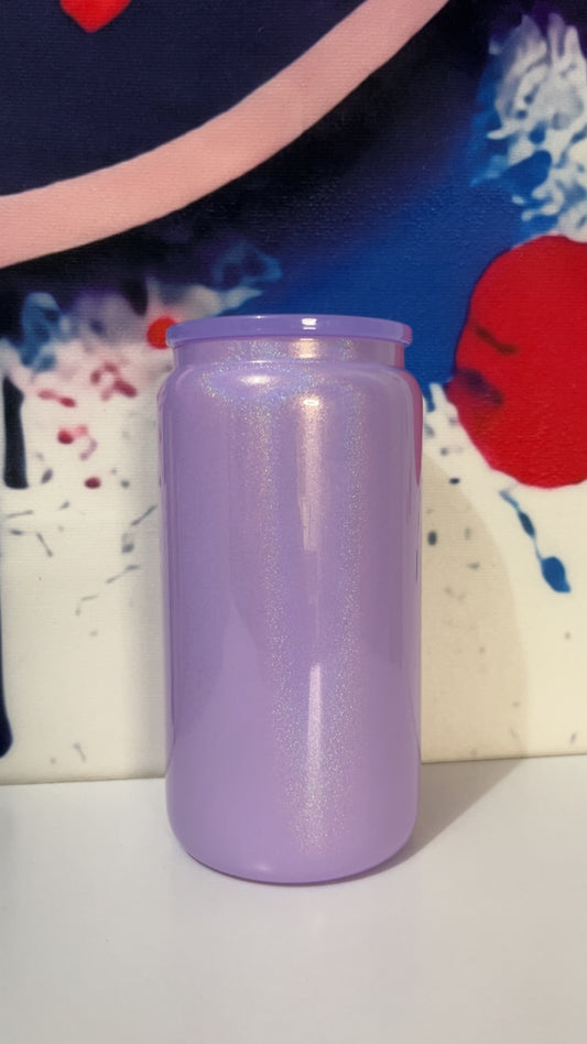 Glass Shimmer Cup