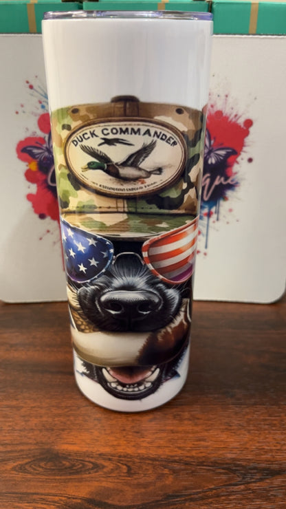 Dog With Duck 20oz