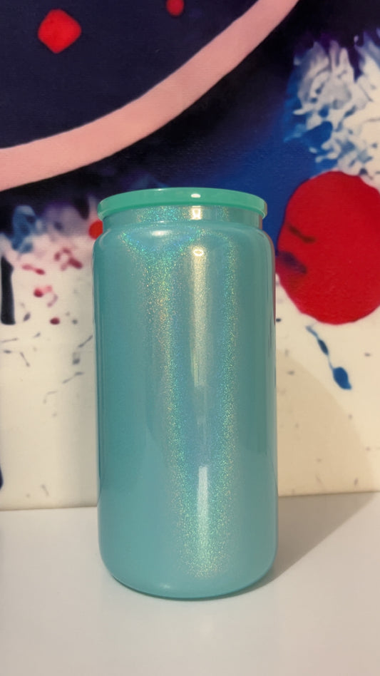 Teal Shimmer Cup