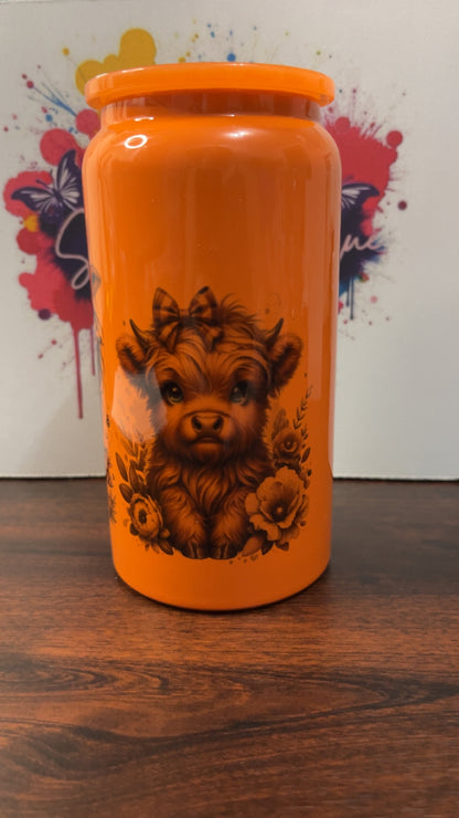 Highland Cow Mama 16oz