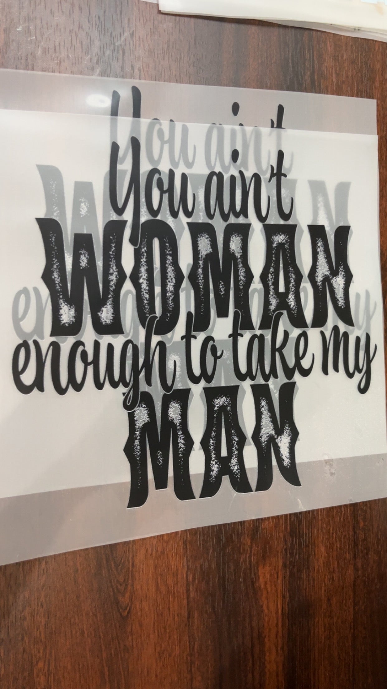 You Ain’t Woman Enough To Take My Man