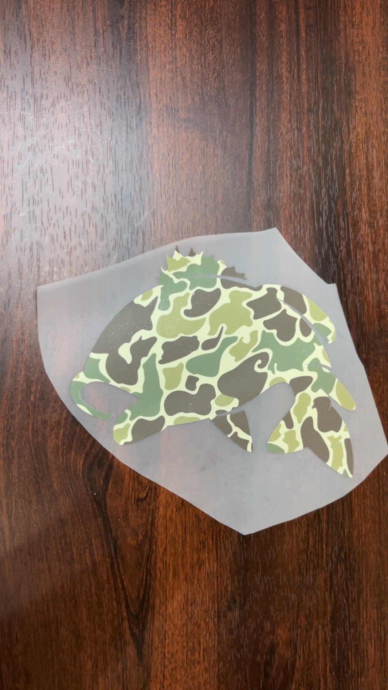 Camo Fish Kid Size