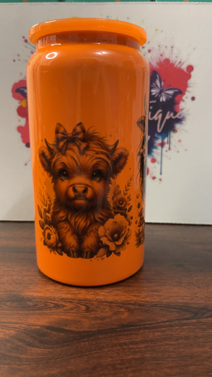 Highland Cow Mama 16oz