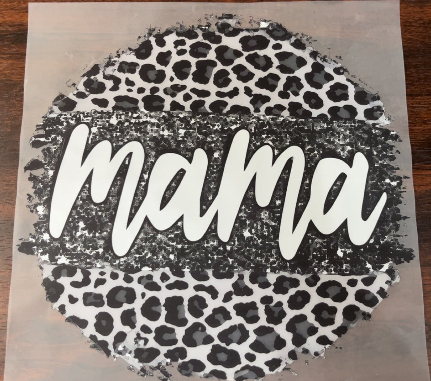 Cheetah mama circle