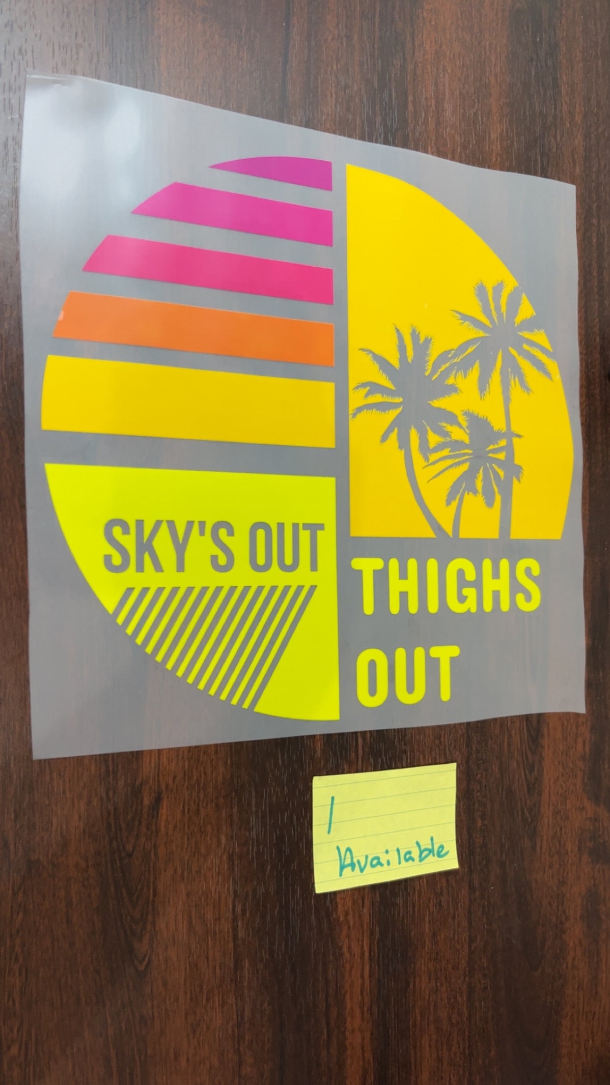 Sky’s Out