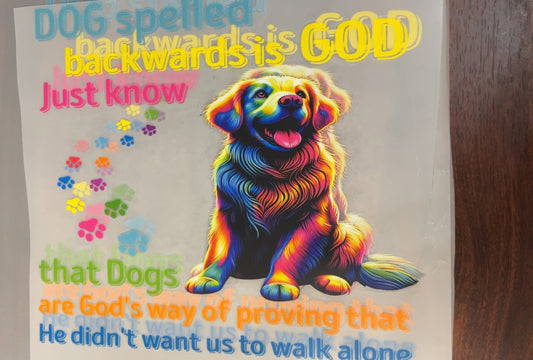 Dog Spelled Backwards is God