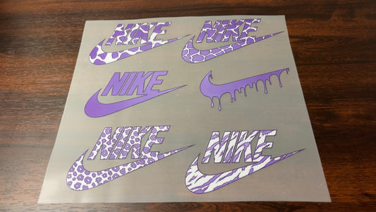 Light Purple Nikes DTF