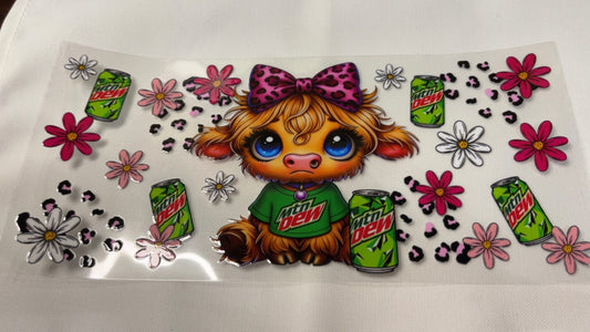 Mountain Dew Cow Wrap￼